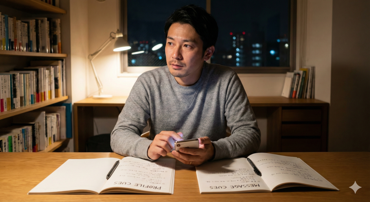 会う前に見抜く「相性のハサミ打ち」実践ガイド